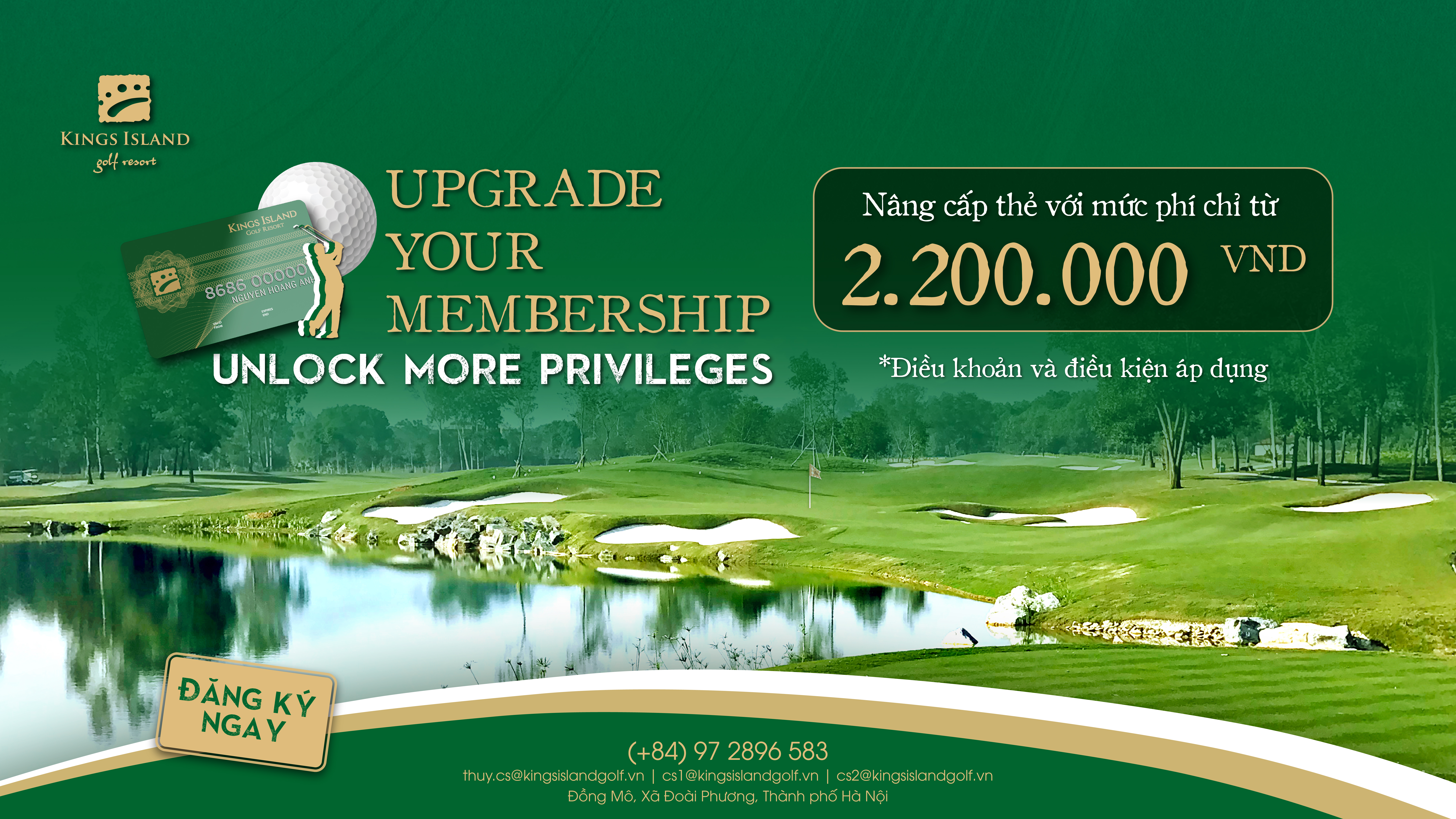 NÂNG CẤP THẺ HỘI VIÊN THƯỜNG